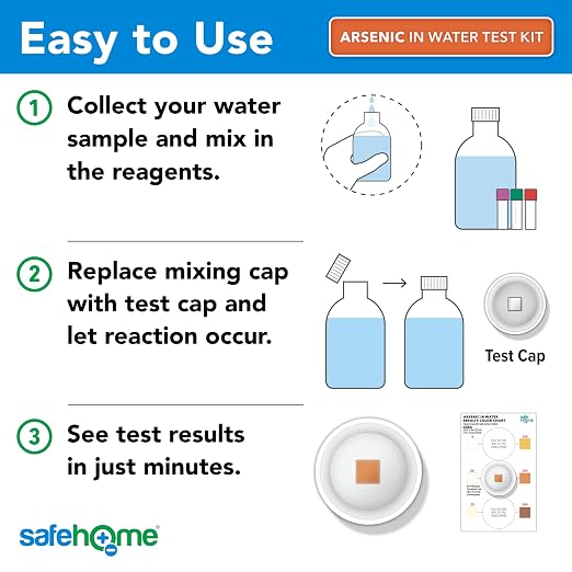 Safe Home® DIY Arsenic in Water Test Kit – at Home Testing - Image 3