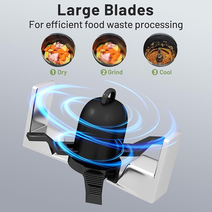 COSTWAY 4L Electric Composter for Kitchen, Smart Waste Dispenser Countertop - Image 5