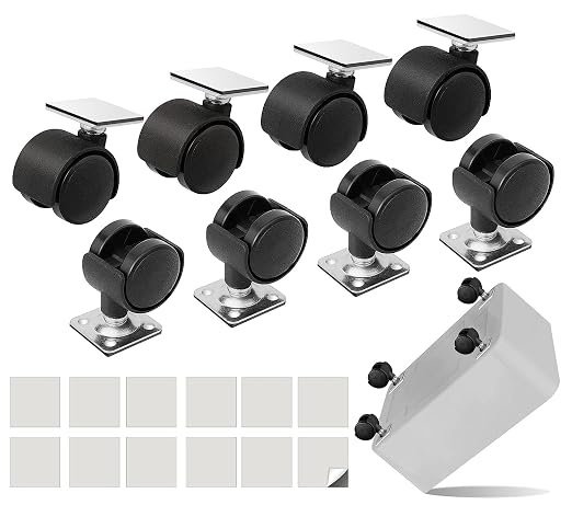 8 PCS 1" Free Punching Pastable Plate Caster by Cofufu