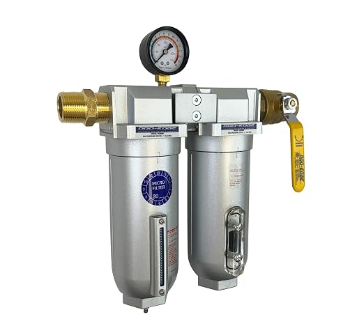 3/4" NPT Industrial Coalescing Filter Removes Oil, Moisture Vapor Aerosols and by Unknown