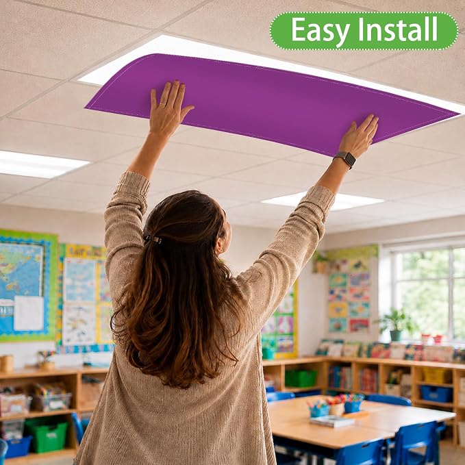 6pcs Magnetic Fluorescent Light Covers - Image 4