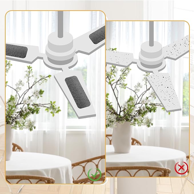 Tuanse 15 Pack Ceiling Fan Filters - Image 6