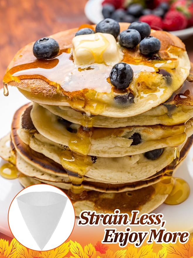 6pcs 2.3 Quart Maple Syrup Filter Cone Set - Image 3
