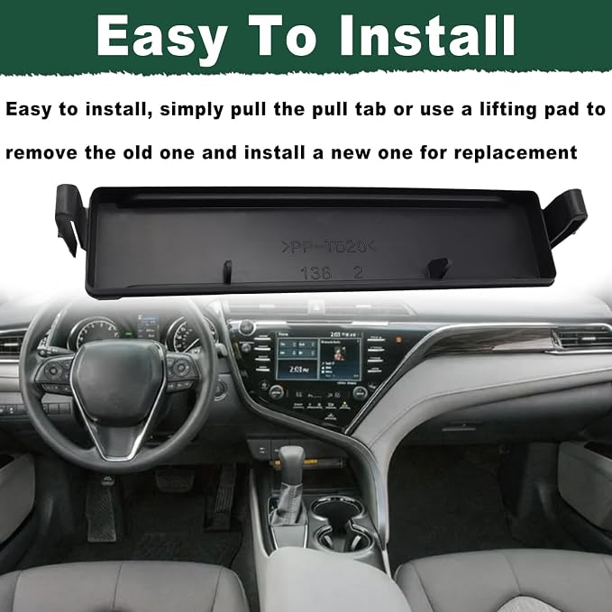 AC Cabin Air Filter Plate Cover Door Panel Fit - Image 5