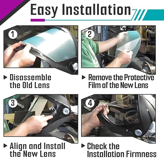 4 Pcs Face Shield Replacement Window Compatible - Image 7