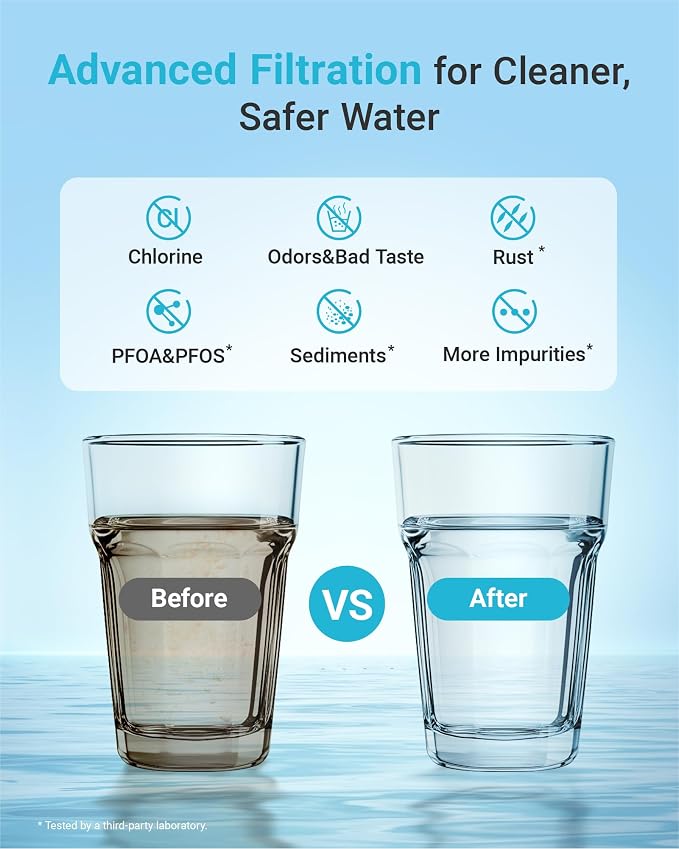AQUA CREST LT1000PC ADQ747935 MDJ64844601 NSF Certified Refrigerator Water - Image 5