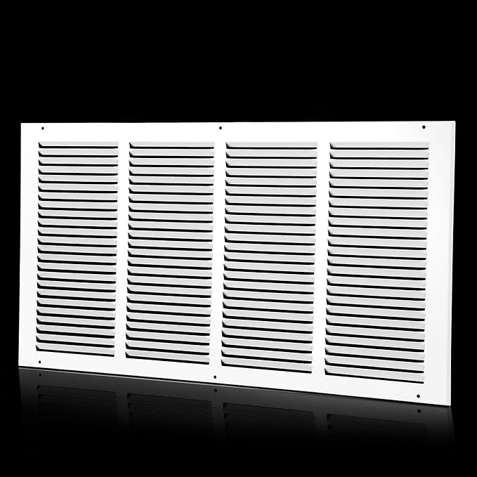 24x12 Return Air Grille, Air Return Vent Cover, Flat Vent Cover, Rejillas De by Unknown