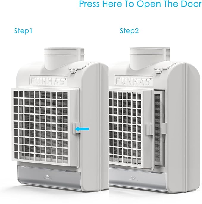 3-in-1 Indoor Dryer Vent, Stainless Steel Screen Filter, Polyester Filter and - Image 6
