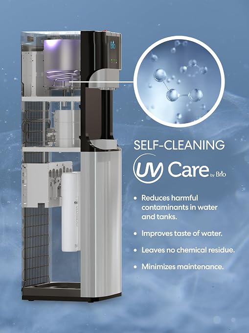 Brio 400 Series Self-Cleaning UV Bottleless Water Cooler Dispenser - - Image 6