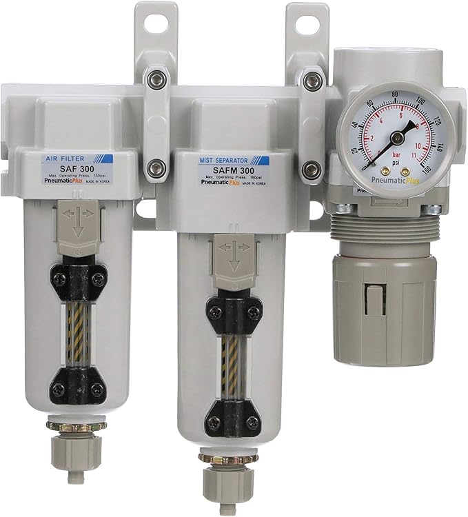 PneumaticPlus SAU330-N03G-MEP Three Stage Compressed Air Drying System - Image 2