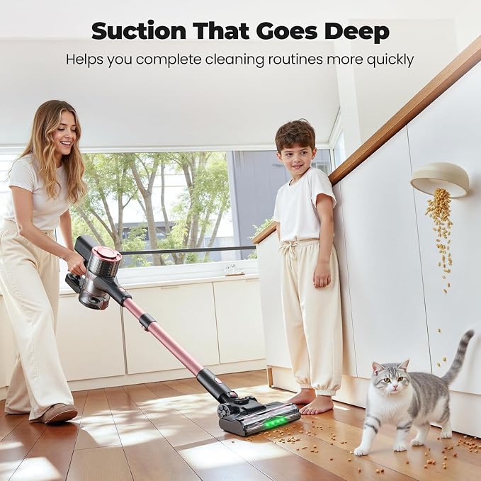 Cordless Vacuum Cleaner, Powerful Lightweight Stick Vacuum - Image 2