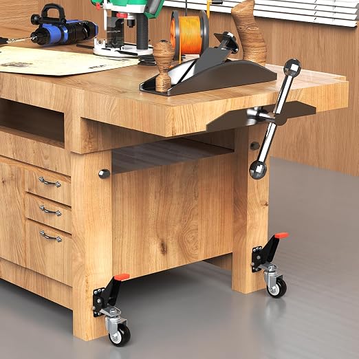 SPACEKEEPER Workbench Casters kit 660 Lbs - Image 6