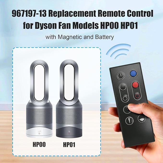 Replacement Remote Control for Dyson Pure Hot+Cool HP00 HP01 Air Purifier - Image 2