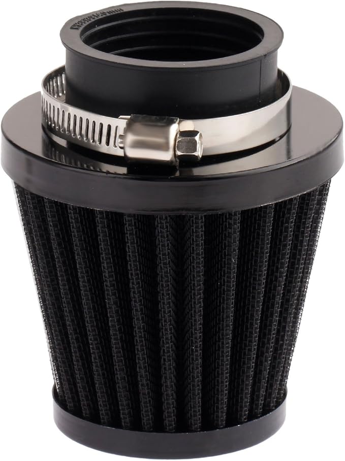 Mtsooning Motorcycle Air Filter Pod, 39mm Washable Universal Clamp-On Breathers by Mtsooning