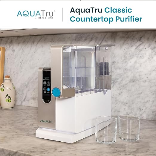AquaTru Classic Countertop Water Purifier | Certified 4-Stage Reverse Osmosis - Image 6