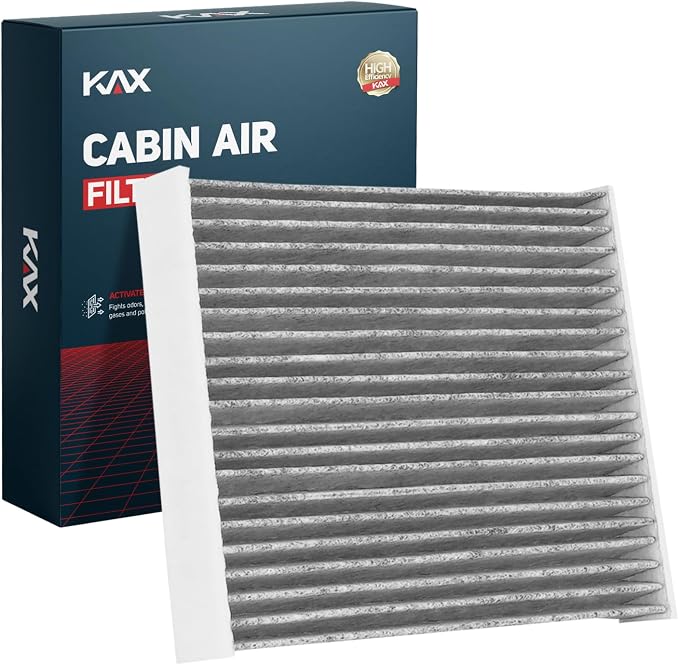 KAX HEPA Cabin Air Filter with Activated Carbon, CF12002 Replacement by KAX