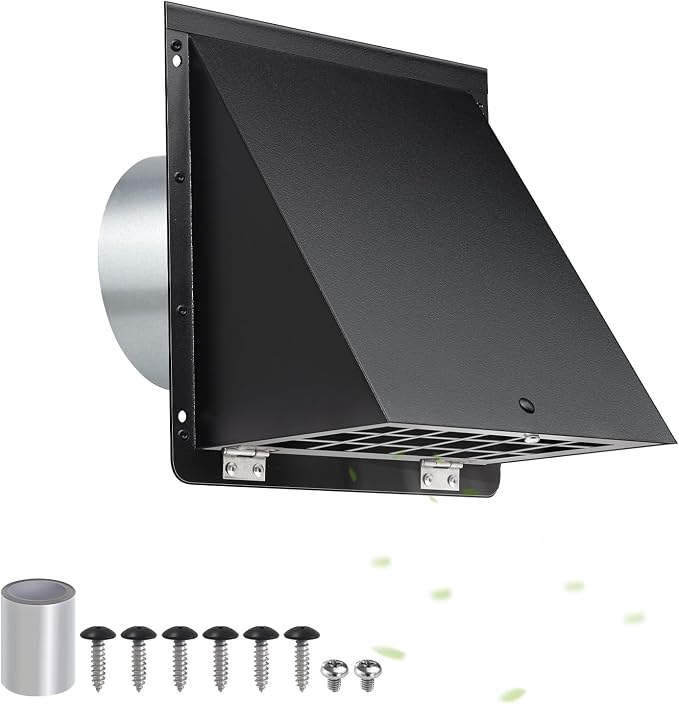 3 Inch Dryer Vent Cover Outside - Image 9