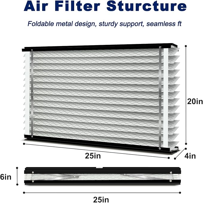 2-Pack 210 Air Filter Replacement Compatible - Image 2
