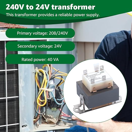 240V to 24V Transformer 0130M00138S, Compatible - Image 4