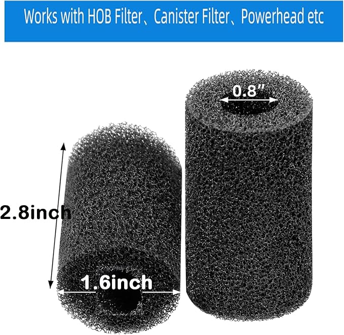 15 Pack Inlet Covers Pre-Filter Sponge - Image 2
