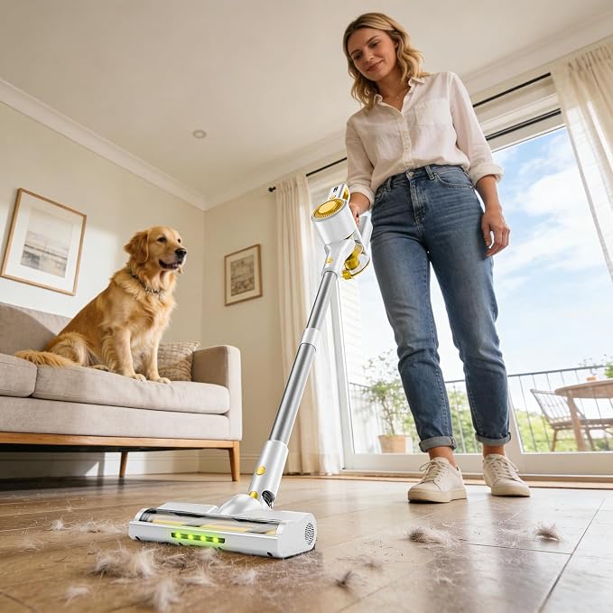 Cordless Vacuum Cleaner for Home, Powerful Stick Vacuum - Image 9