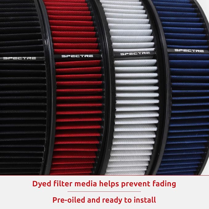 Spectre Performance 6-3/8" x 2-1/2" Air Filter - Image 7