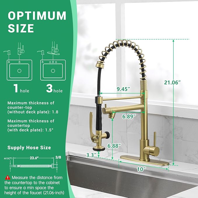 Fapully Commercial Kitchen Sink Faucet - Image 5