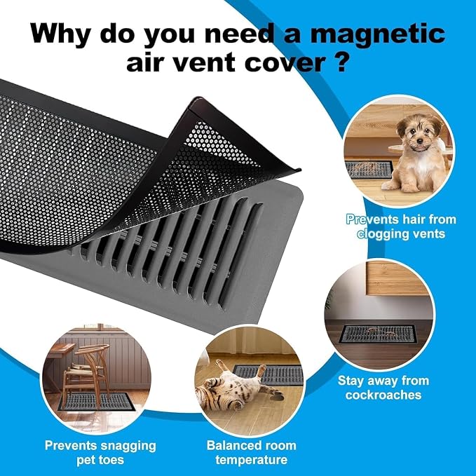 4 PCS Magnetic Vent Covers - Image 6