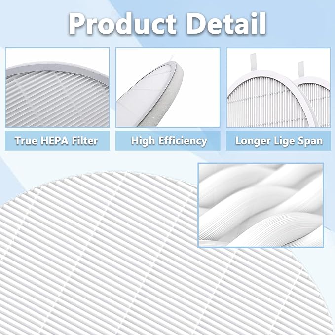 Nail Dust Collector Filter, Replacement Filters Compatible - Image 4