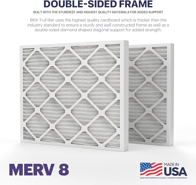 BNX TruFilter 20x24x2 Air Filter MERV 8 - Image 4