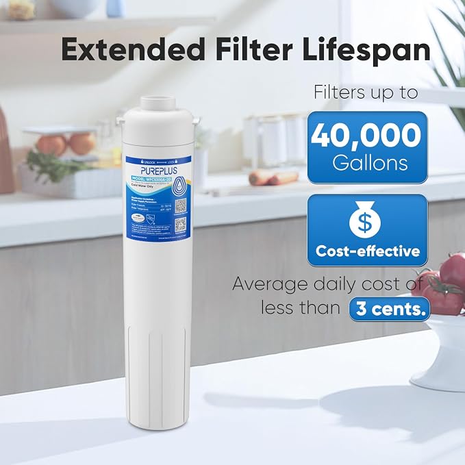 PUREPLUS WFC5300A-20 Under Sink Water Filter, 000 Gallons Capacity, 99.99% - Image 6