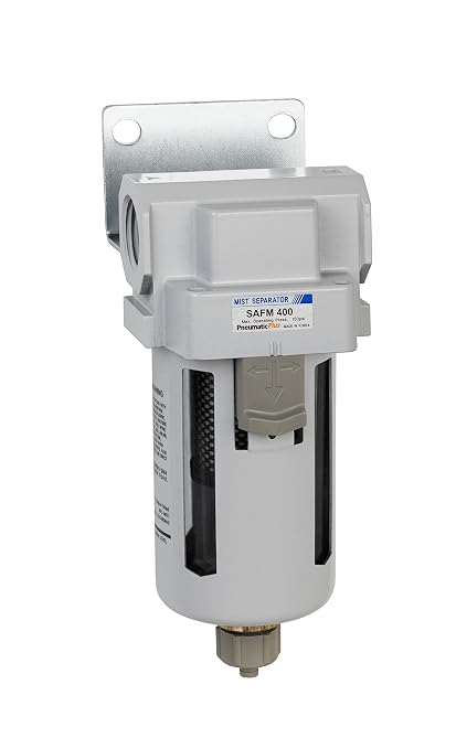 PneumaticPlus SAFM400-N06B Compressed Air Coalescing Filter, 0.1 Micron by PneumaticPlus