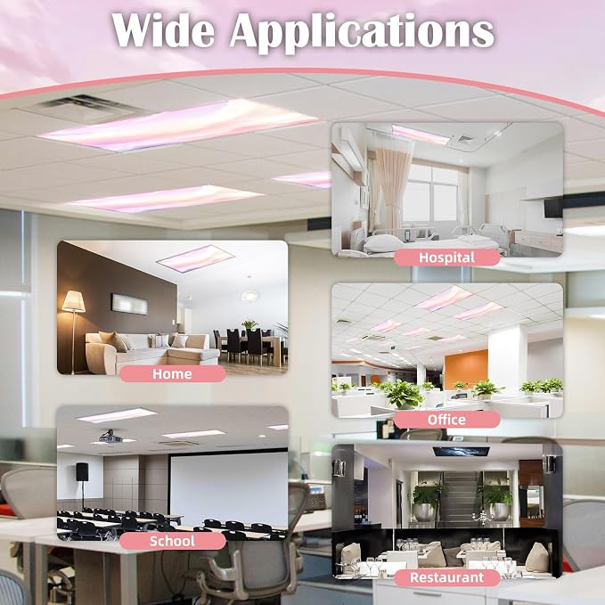ANGSYLTH 2 Pcs Fluorescent Light Covers - Image 5