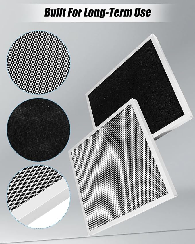 2 Pcs Air Exchanger Filter Fit for Broan ERV100HC HRV100H Ventilation Air - Image 3