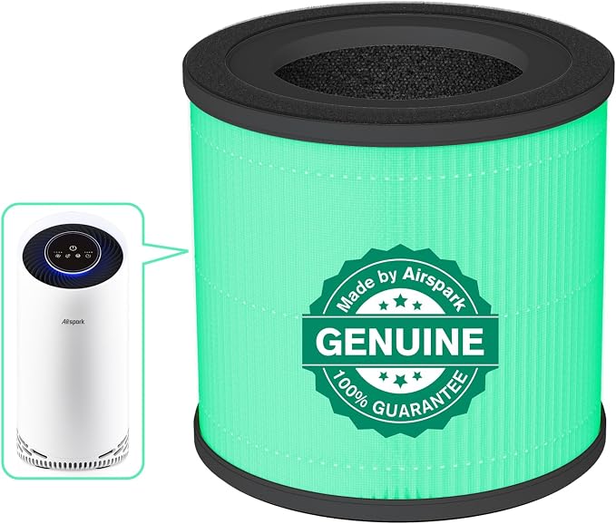 Original AS200 Air Purifier Air Filter Replacement, Airspark Official Certified by Airspark