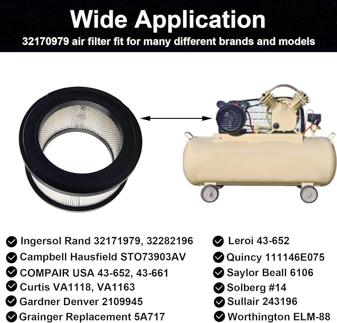 32170979 Air Filter Soberg # 14 A424 Air Intake Filter Element - Image 3