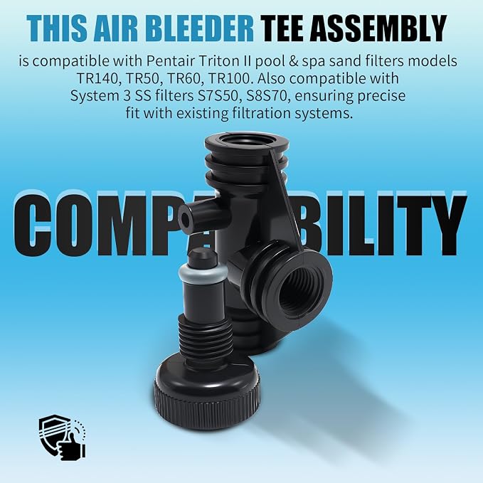 154689 Pool Air Bleeder Tee Assembly Compatible - Image 3