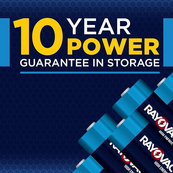 Rayovac High Energy D Batteries, Alkaline D Cell Batteries - Image 2