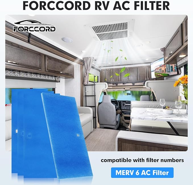 4-PACK RV Air Conditioner Filter Replacement Filters - Image 2