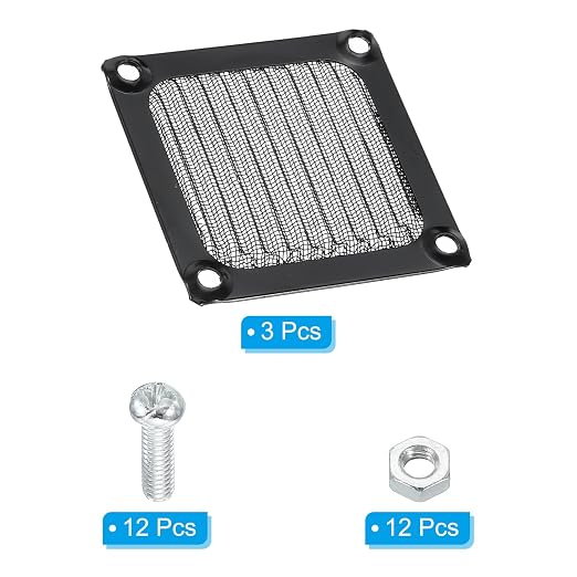 PATIKIL 60mm Computer Fan Filter Grill - Image 3