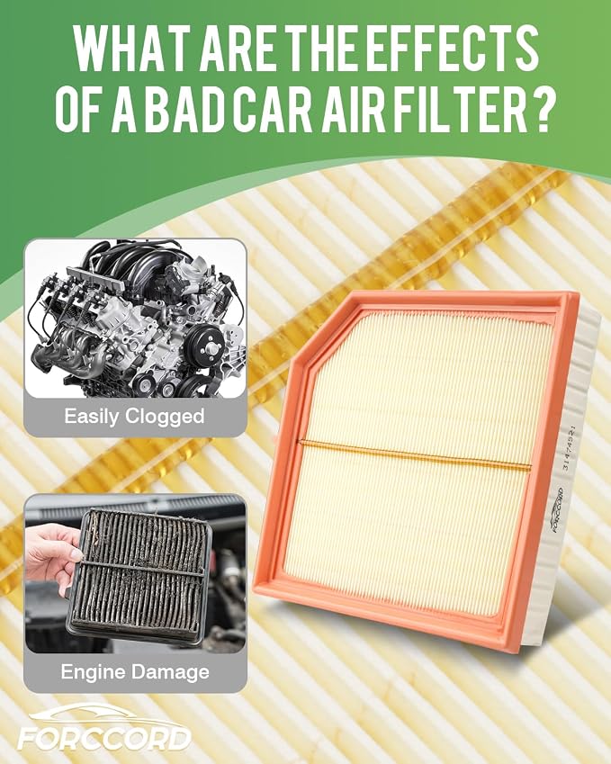 Cabin & Engine Air Filter Kit Fits - Image 3