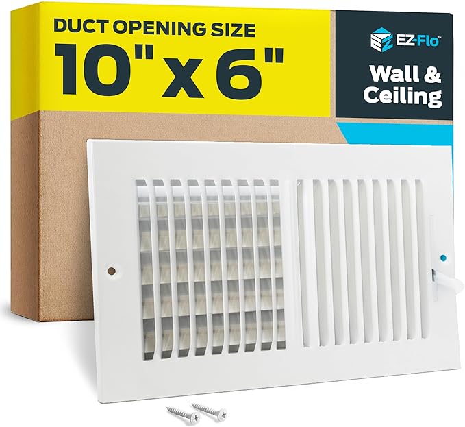 EZ-FLO 10 x 6 Inch Air Vent Cover by EZ-FLO