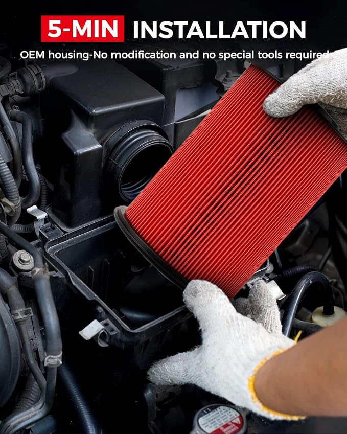 KAX Premium Engine Air Filter, GAF065 Replacement - Image 6