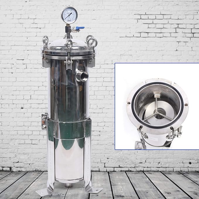 1" NPT Fluid Filter, 304 Stainless Steel - Image 3