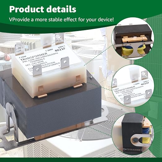 240V to 24V Transformer 0130M00138S, Compatible - Image 2