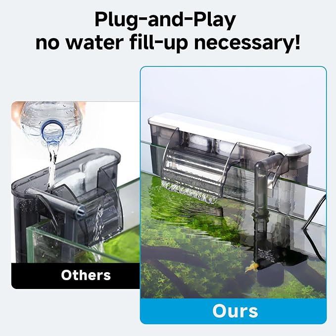AQQA Quiet Hang on Back Aquarium Filter - Image 3