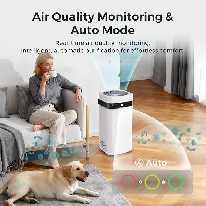 Airdog X5 Pet Air Purifier for Homes Covers Up to 1614 Ft², TPA Technology - Image 7