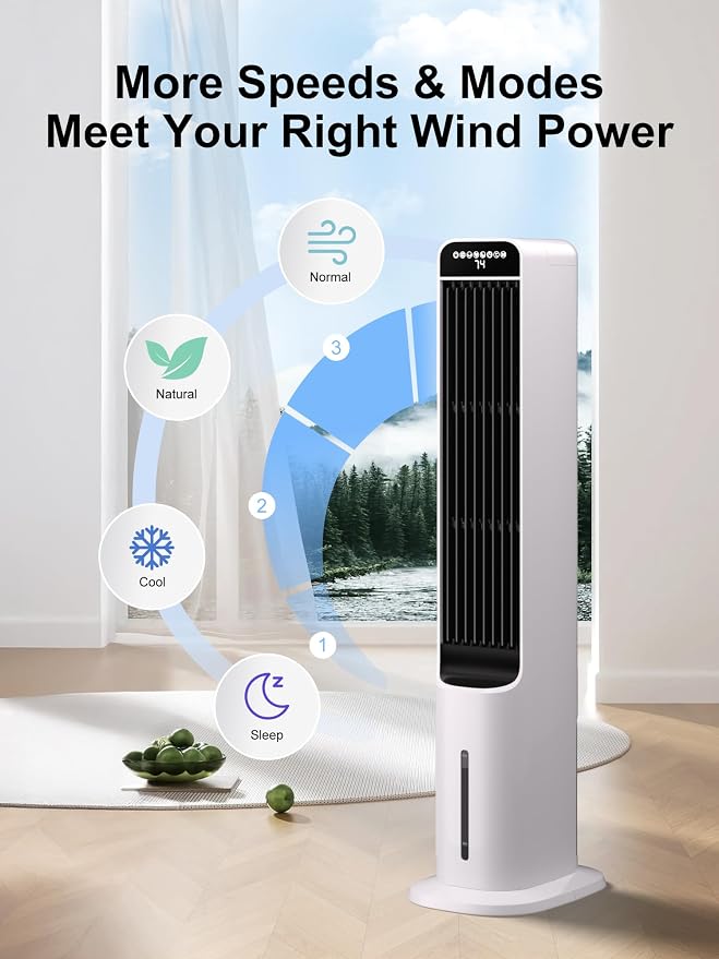 KEGIAN Windowless Portable Air Conditioners, Evaporative Air Cooler - Image 4