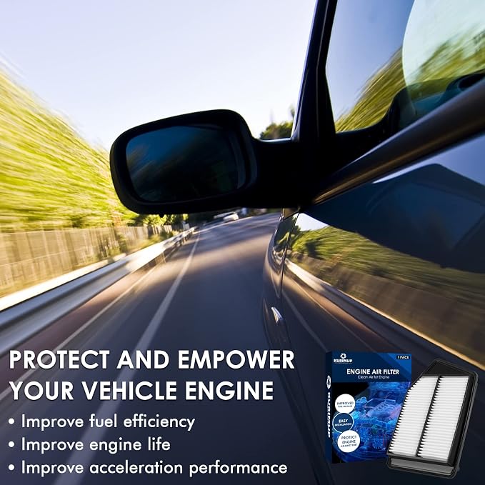 CA11476 Replacement Engine Air Filter, Efficient Filtration Offers 99% Air - Image 6