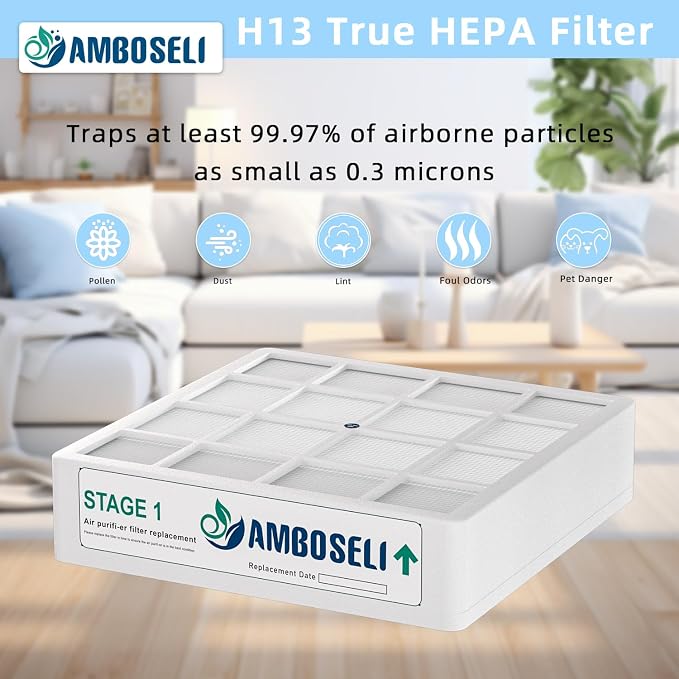 9 Pack Air filte-r Replacement Bundle Compatible - Image 3